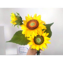 Fustella XL Girasole con foglia