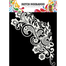 Stencil DDBD Dutch Mask Art, Mask Kant