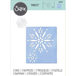 Fustella Sizzix Thinlits Cut out snowflakes