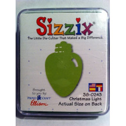 Fustella Sizzix Originals Green Luce di Natale