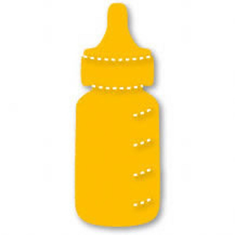 Fustella Sizzix Originals Yellow Biberon