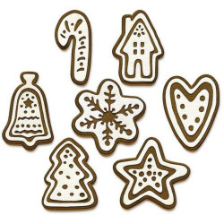 Fustella Sizzix Thinlits Christmas Cookies