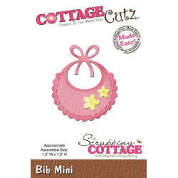 Fustella metallica Cottage Cutz Bib Mini