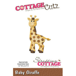 Fustella metallica Cottage Cutz Giraffe