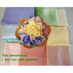 Pannolenci 1 mm  - KIT colori pastello per rose centrotavola