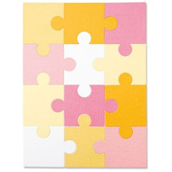 Fustella Sizzix Thinlits Jigsaw