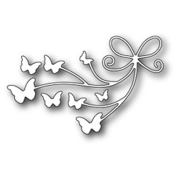 Fustella metallica Memory Box Beloved Butterflies