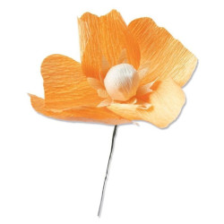 Fustella Sizzix Thinlits California Poppy di Lisa Jones