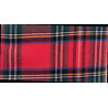 Tessuto scotland beige o rosso 45x50 cm