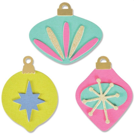 Fustella Sizzix BIGZ L Quirky Baubles