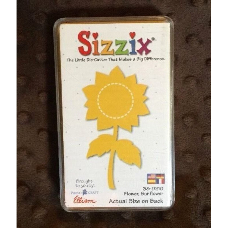 Fustella Sizzix Originals Yellow Fiore