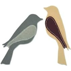 Fustella Sizzix Bigz Perching Bird