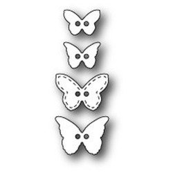 Fustella metallica PoppyStamps Butterfly Buttons