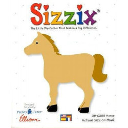 Fustella Sizzix Originals Cavallo Horse