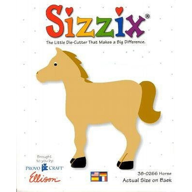 Fustella Sizzix Originals Cavallo Horse