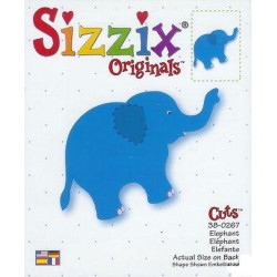 Fustella Sizzix Originals Elefante