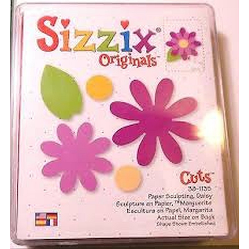 Fustella Sizzix Originals Fiori e foglie