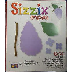 Fustella Sizzix Originals Sculture di carta Lilla