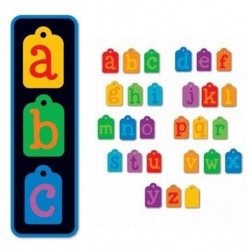 Fustella Sizzix Doodle Tag Alphabet Set Lowercase minuscolo