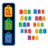 Fustella Sizzix Doodle Tag Alphabet Set Lowercase minuscolo