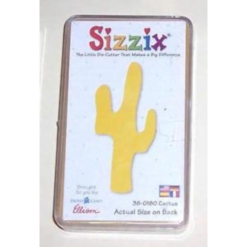 Fustella Sizzix Originals Yellow Cactus