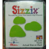 Fustella Sizzix Originals Green Rocce