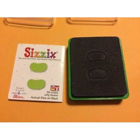 Fustella Sizzix Originals Green Caramelle jelly beans