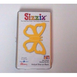 Fustella Sizzix Originals Yellow Farfalla