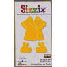 Fustella Sizzix Originals Yellow Vestiti da bagno