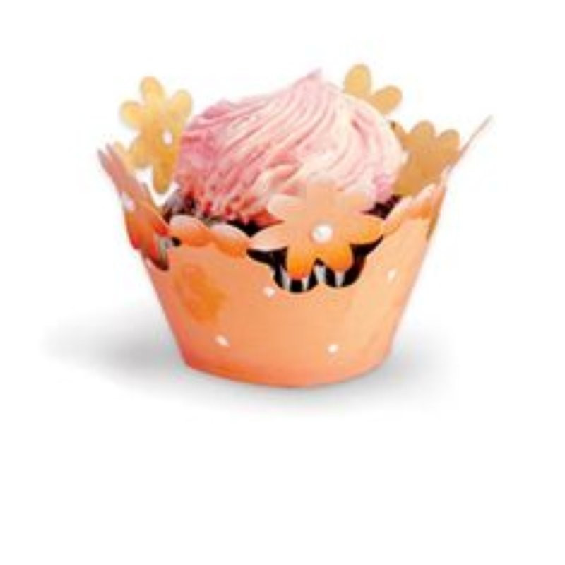 Fustella Sizzix BIGz XL Cupcake holder with flowers