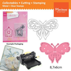 Fustella metallica Marianne Design Collectables Tiny's butterflies 2