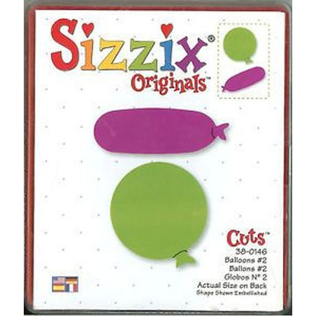 Fustella Sizzix Originals Palloncini 2