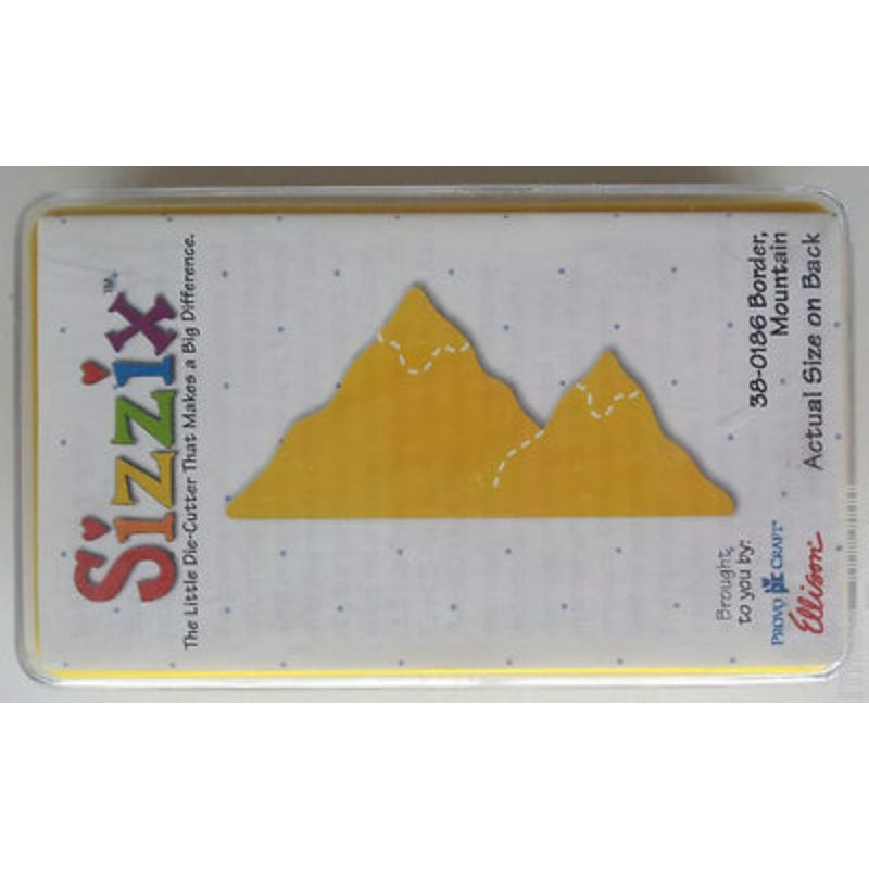 Fustella Sizzix Originals Yellow Montagne