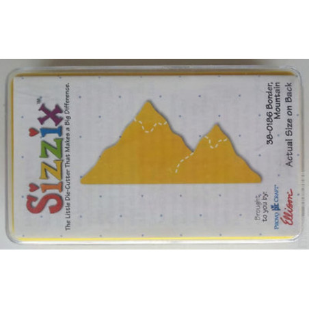 Fustella Sizzix Originals Yellow Montagne