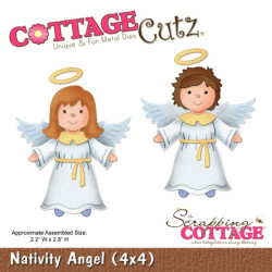 Fustella metallica Cottage Cutz Nativity Angel