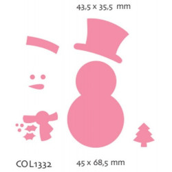 Fustella metallica Marianne Design Collectables Snowman