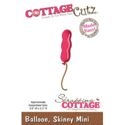 Fustella metallica Cottage Cutz Belloon Skinny Mini