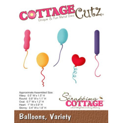 Fustella metallica Cottage Cutz Balloons Variety