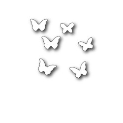 Fustella metallica Memory Box Mini Butterflies