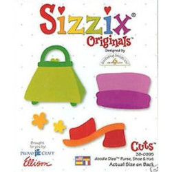 Fustella Sizzix Originals Borsa scarpa e cappello