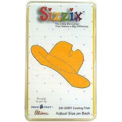 Fustella Sizzix Originals Yellow Cappello da cowboy