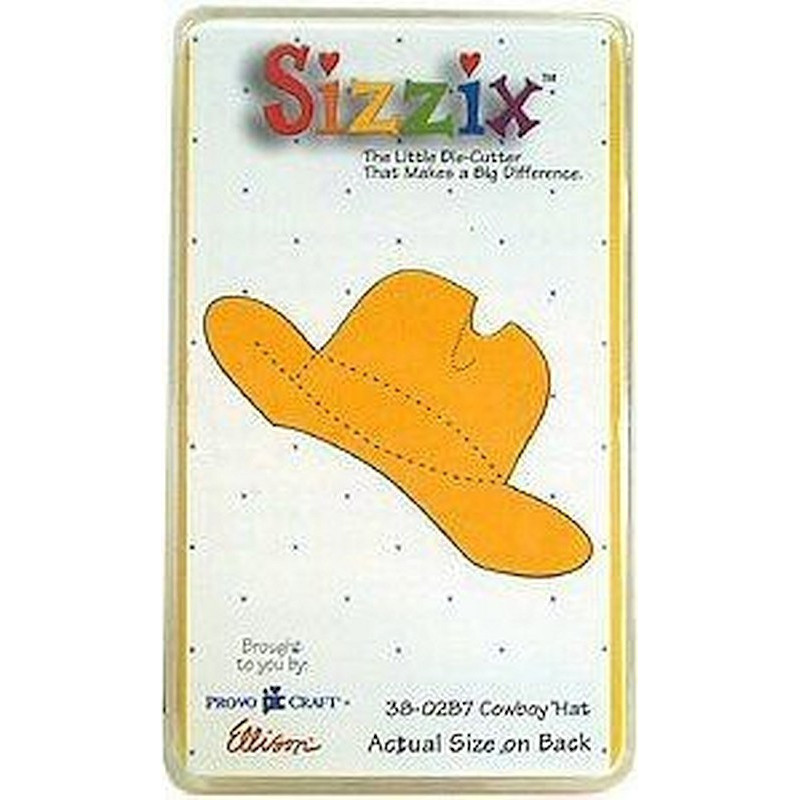 Fustella Sizzix Originals Yellow Cappello da cowboy