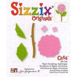 Fustella Sizzix Originals Sculture di carta Ortensia