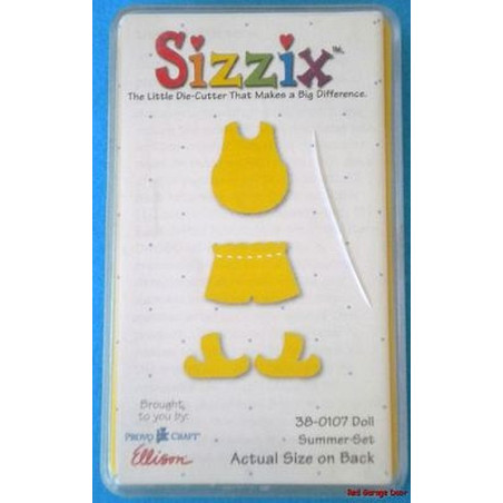 Fustella Sizzix Originals Yellow Doll