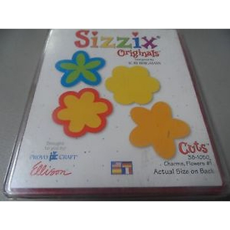 Fustella Sizzix Originals Charms Fiori 1