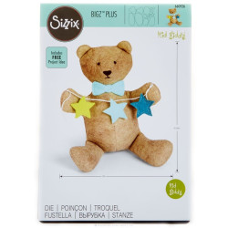 Fustella Sizzix A4 Orsetto Cub by Kid Giddy