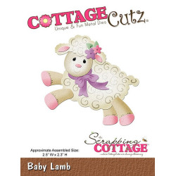 Fustella metallica Cottage Cutz Baby Lamb