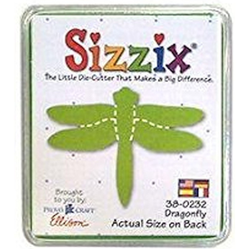 Fustella Sizzix Originals Green Fiori