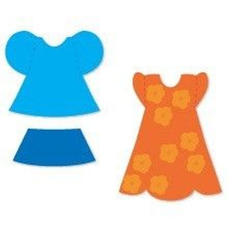 Fustella Sizzix Bigz Dress Ups Vestiti e scarpe