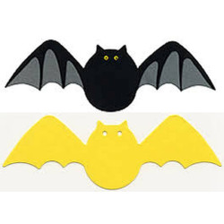 Fustella Sizzix Originals Yellow Pipistrello Bat